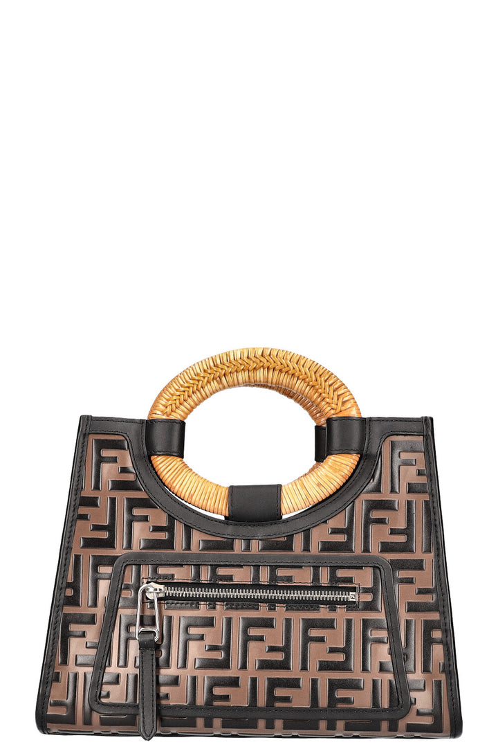 FENDI Small Runaway Tote Bag Zucca