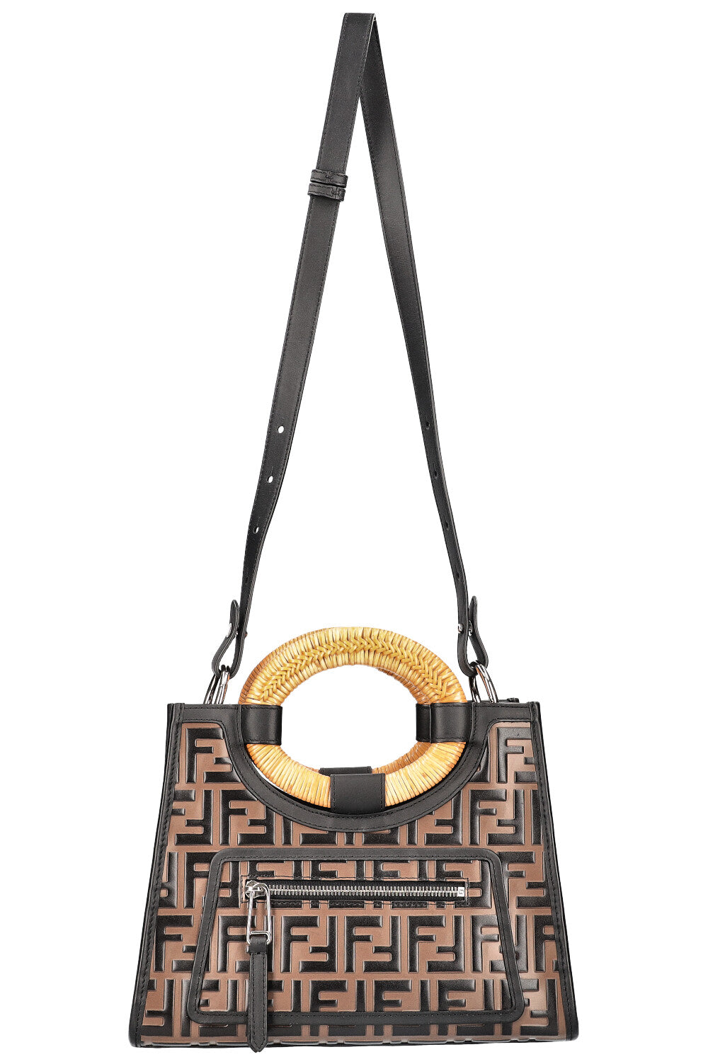 FENDI Small Runaway Tote Bag Zucca