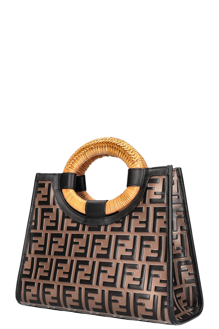 FENDI Small Runaway Tote Bag Zucca