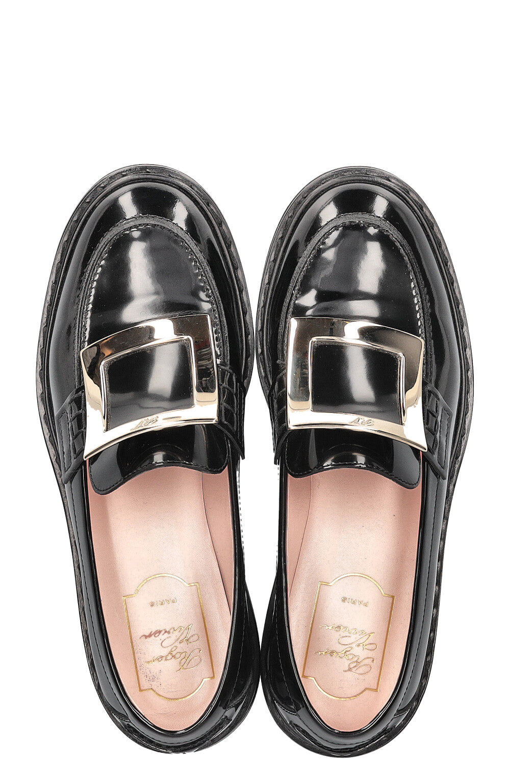 ROGER VIVIER Viv´Rangers Loafers Black