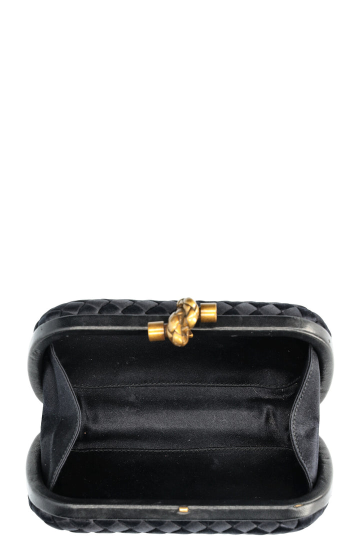 BOTTEGA VENETA Knot Clutch Satin