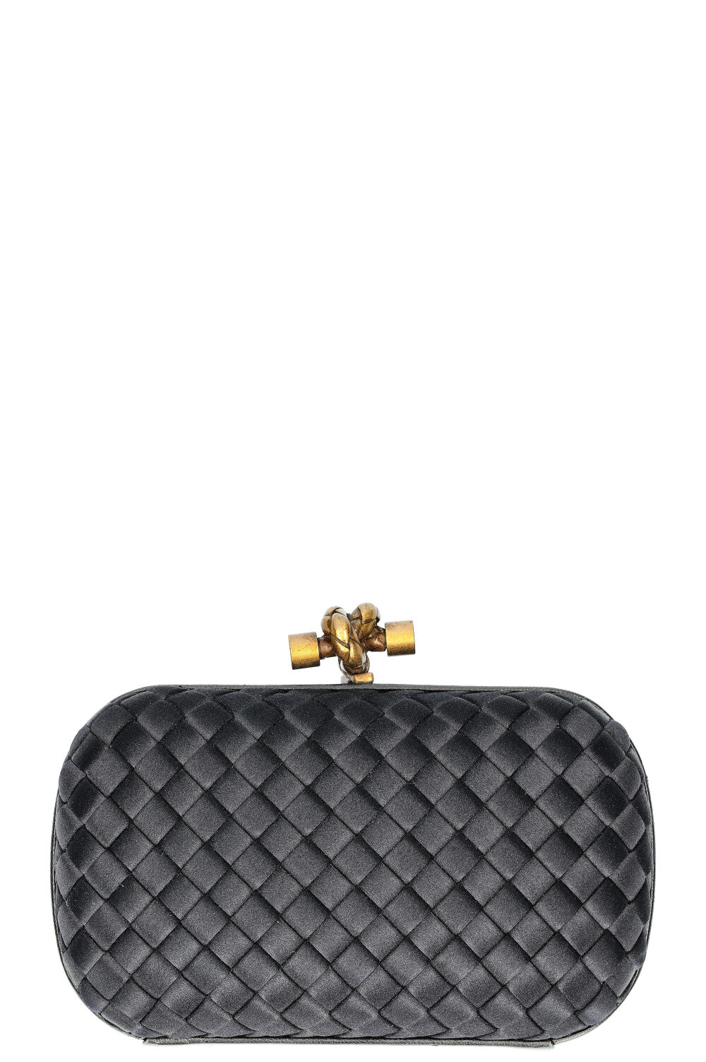 BOTTEGA VENETA Knot Clutch Satin