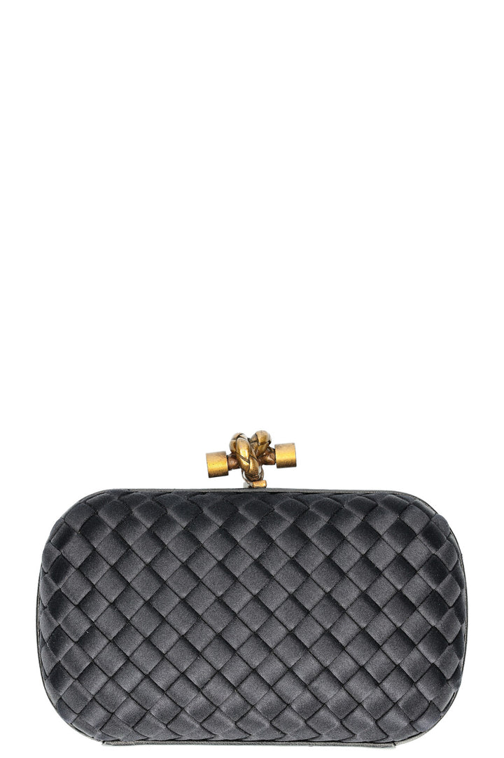 BOTTEGA VENETA Knot Clutch Satin