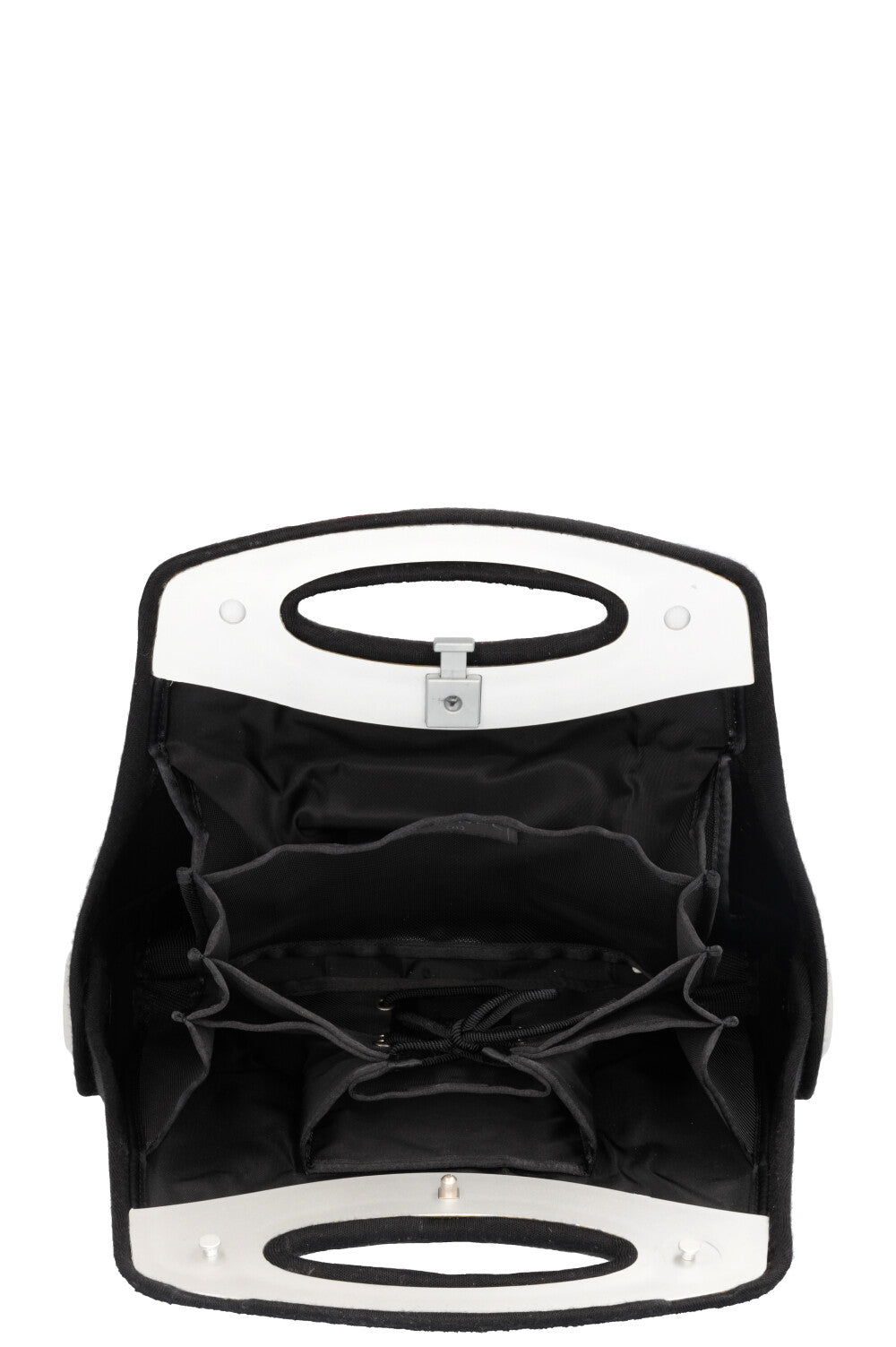 CHANEL 2005 Millennium Bag Black Canvas