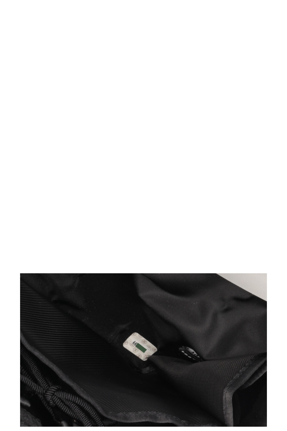 CHANEL 2005 Millennium Bag Black Canvas