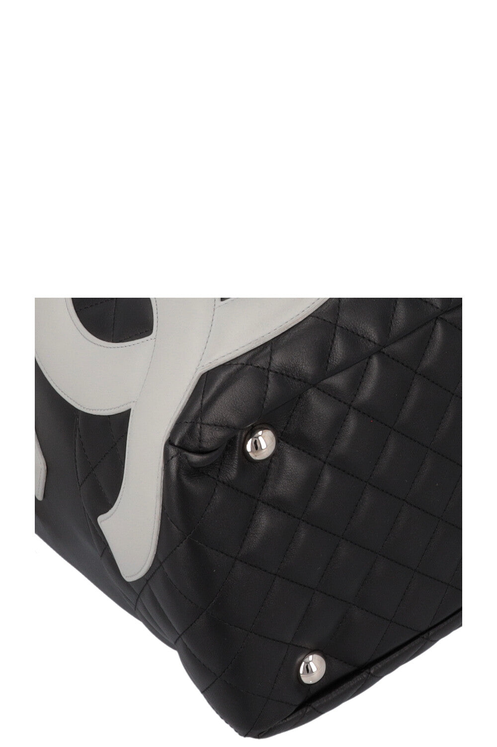 CHANEL 2005 Cambon Bag Black Grey