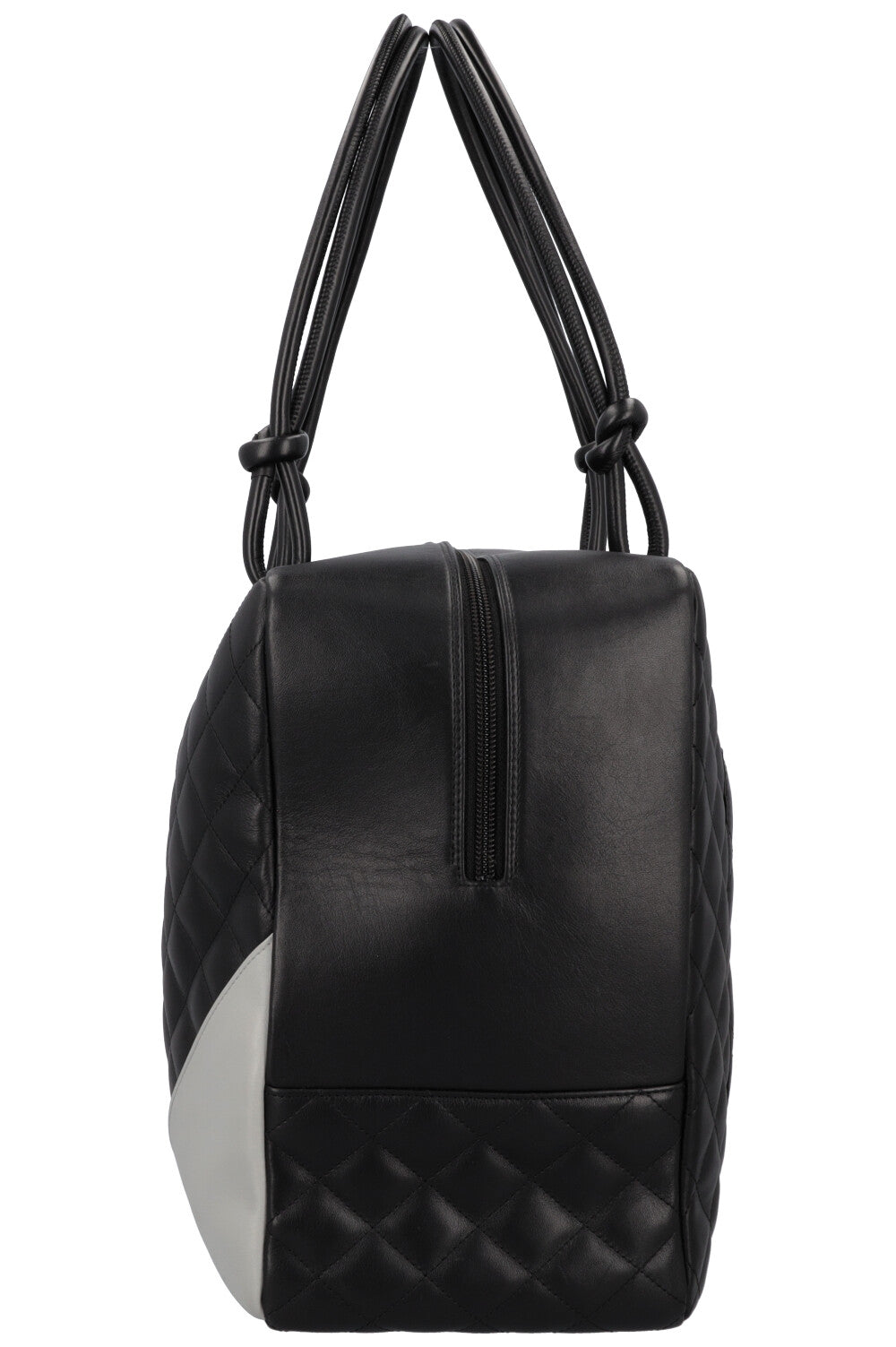 CHANEL 2005 Cambon Bag Black Grey