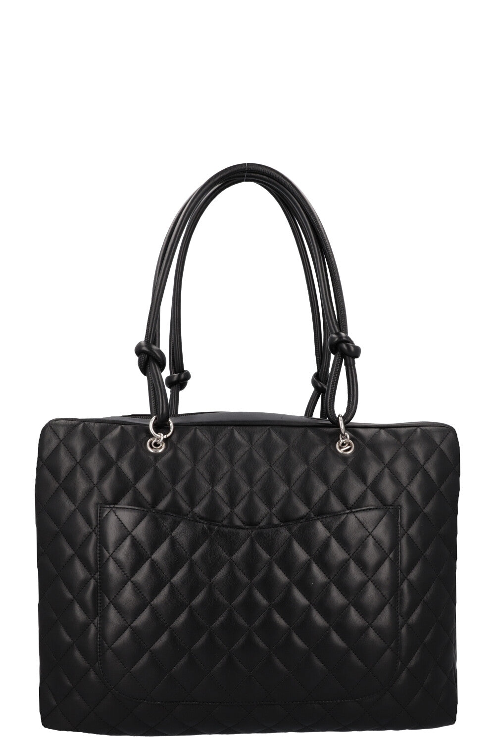 CHANEL 2005 Cambon Bag Black Grey