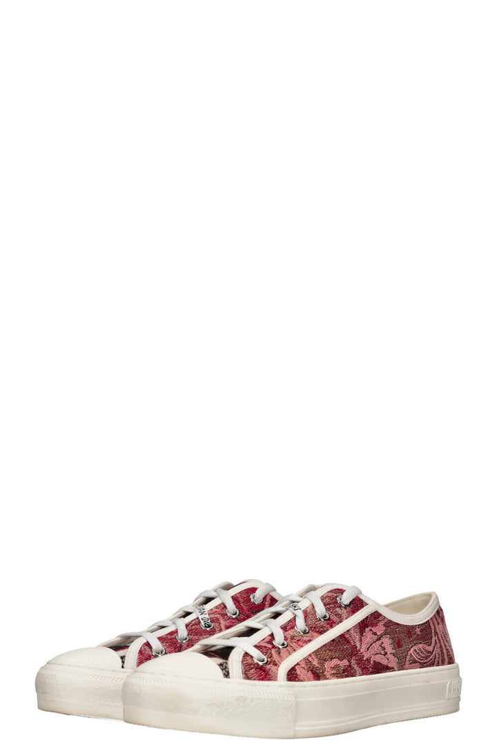 CHRISTIAN DIOR  Walk'n'Dior Low Sneakers Floral Canvas