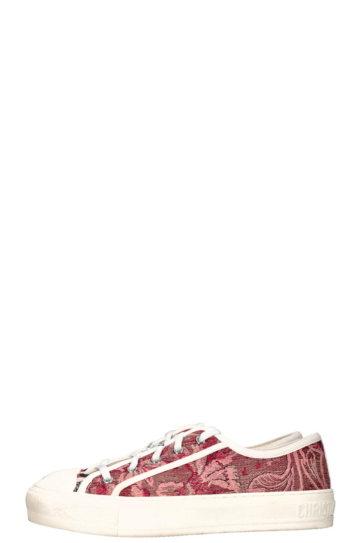 CHRISTIAN DIOR  Walk'n'Dior Low Sneakers Floral Canvas