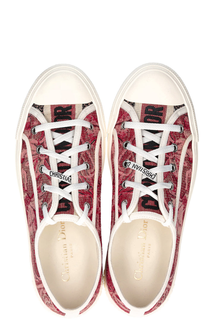 CHRISTIAN DIOR  Walk'n'Dior Low Sneakers Floral Canvas