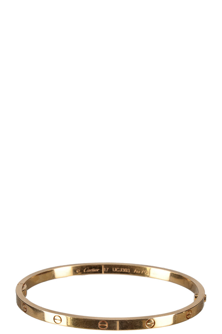CARTIER Petit Bracelet Amour Or Jaune 18 Carats