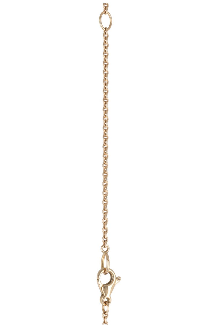 PÉCLARD Flower Necklace 18k Yellow Gold Diamonds