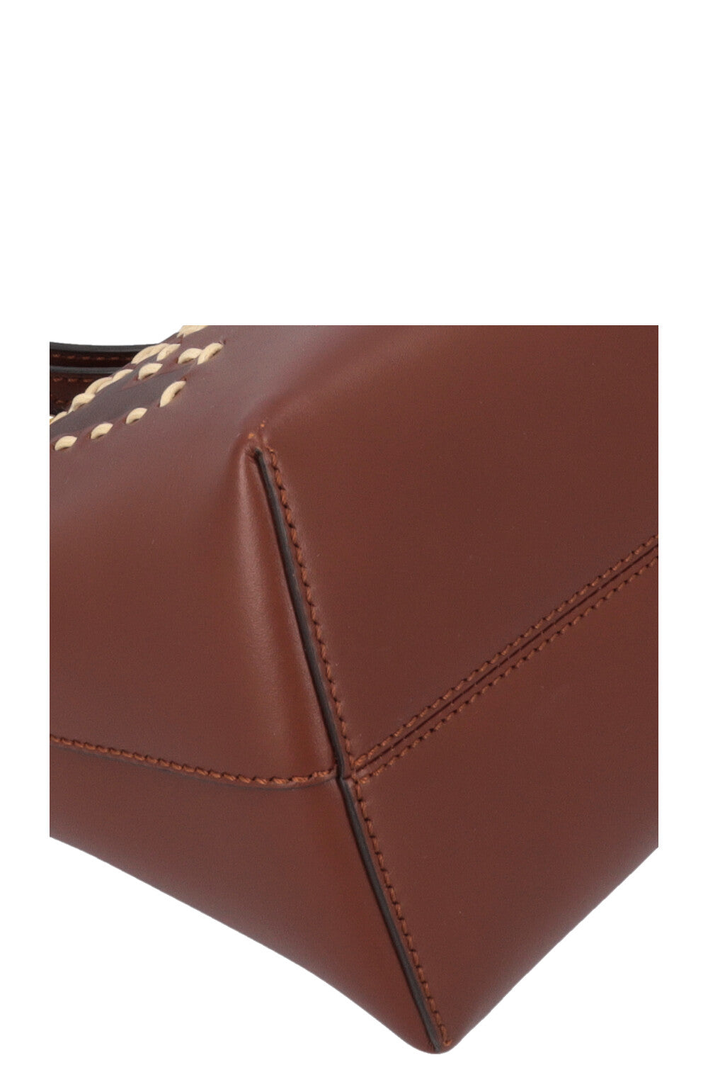 FENDI By The Way Medium Logo Stitching Crossbody Bag Brown – REAWAKE