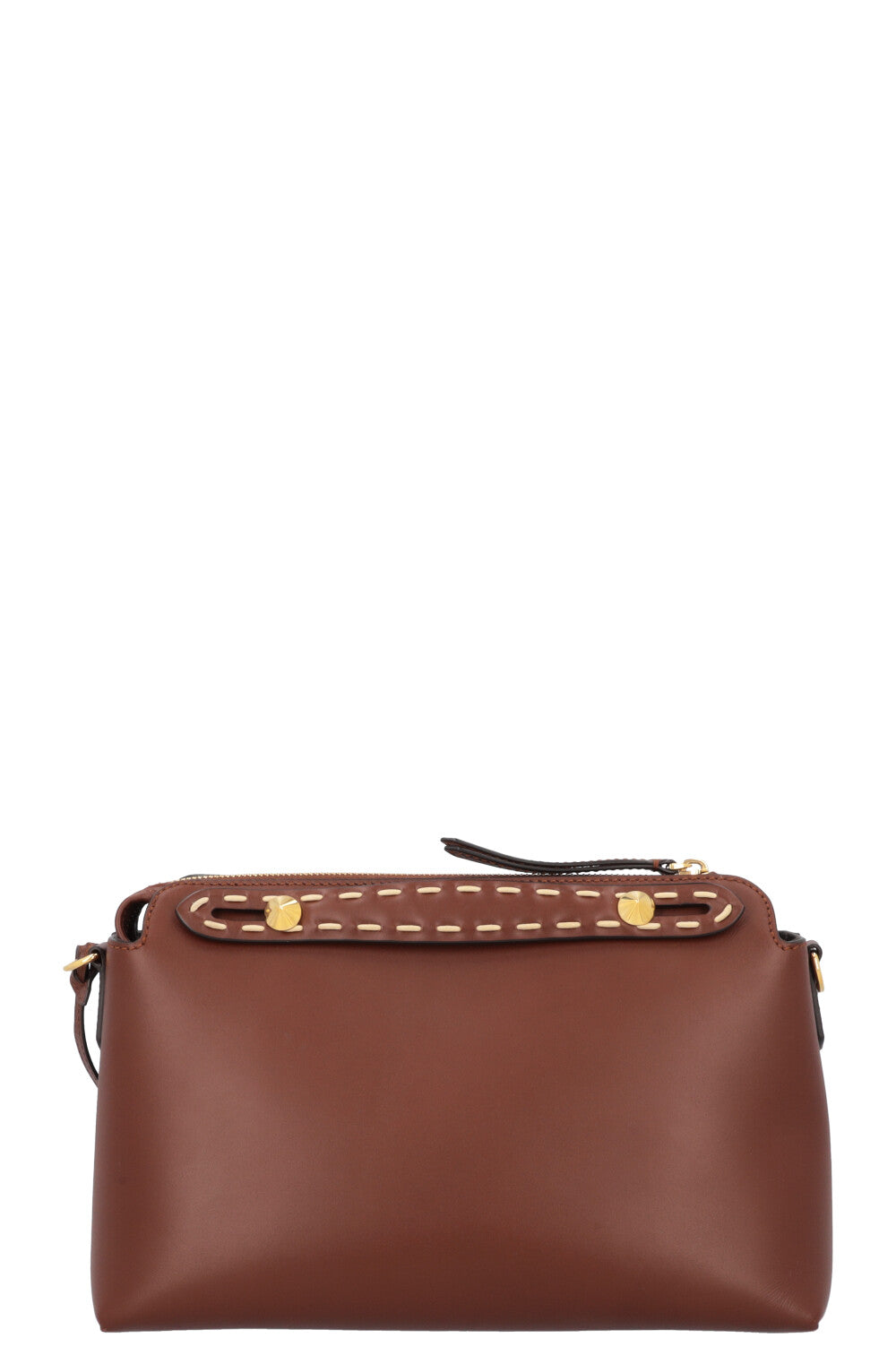 FENDI By The Way Medium Logo Stitching Crossbody Bag Brown – REAWAKE
