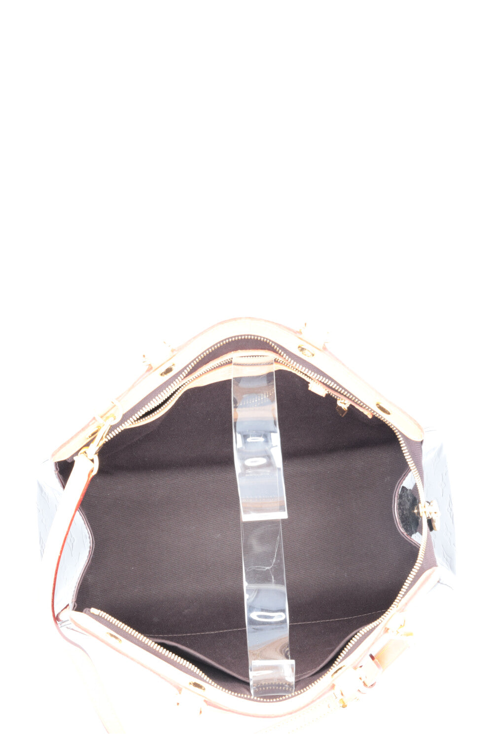 LOUIS VUITTON Brea Bag MM MNG Vernis Amarante