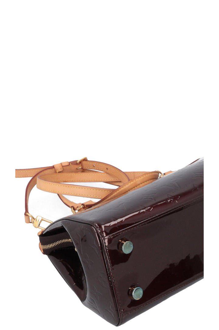 LOUIS VUITTON Brea Bag MM MNG Vernis Amarante