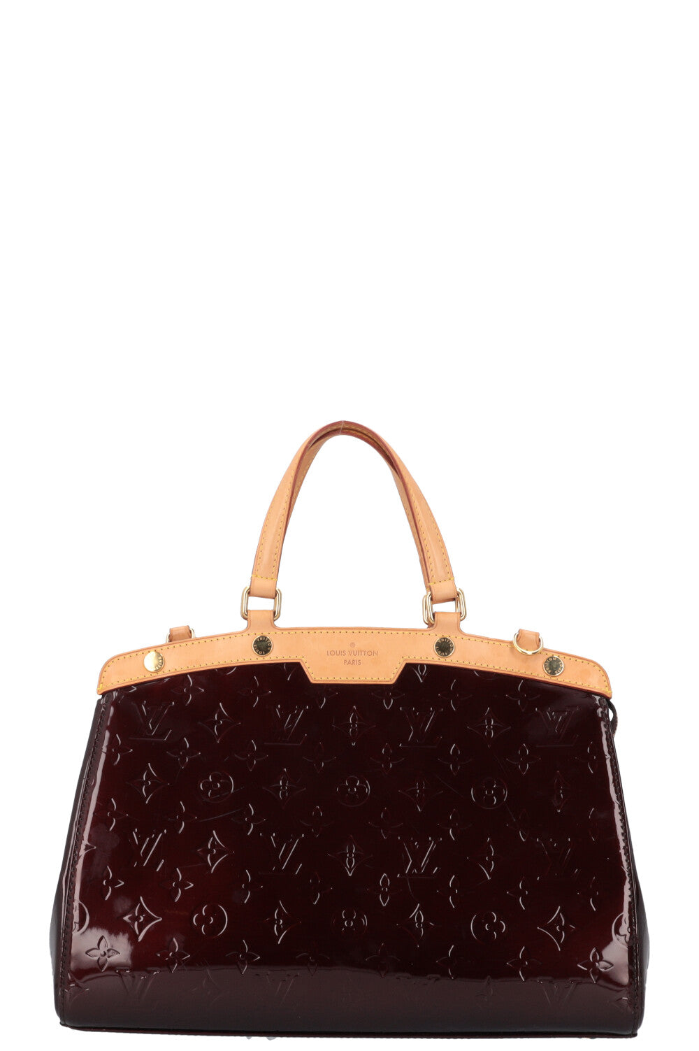 LOUIS VUITTON Brea Bag MM MNG Vernis Amarante