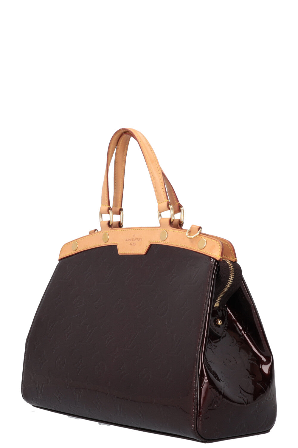 LOUIS VUITTON Brea Bag MM MNG Vernis Amarante