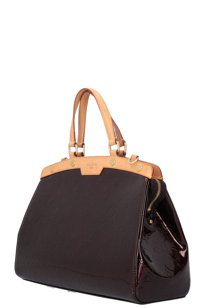 LOUIS VUITTON Brea Bag MM MNG Vernis Amarante