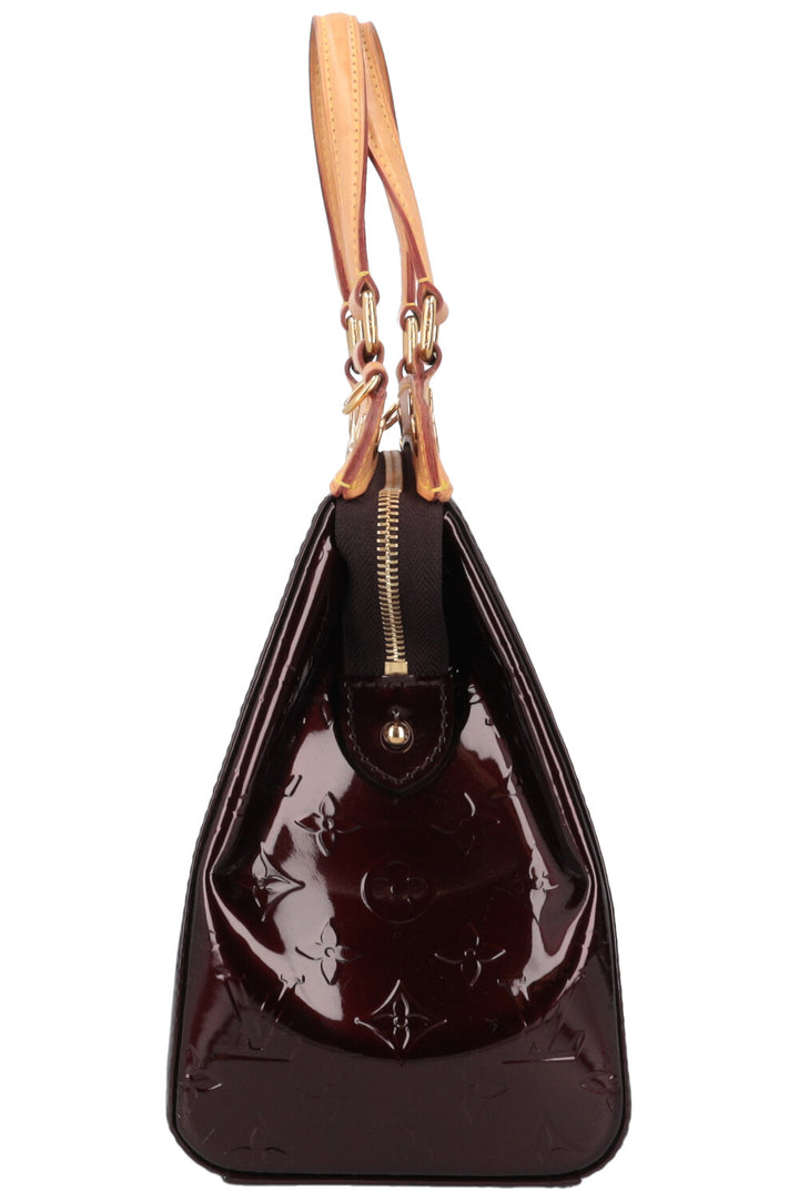 LOUIS VUITTON Brea Bag MM MNG Vernis Amarante