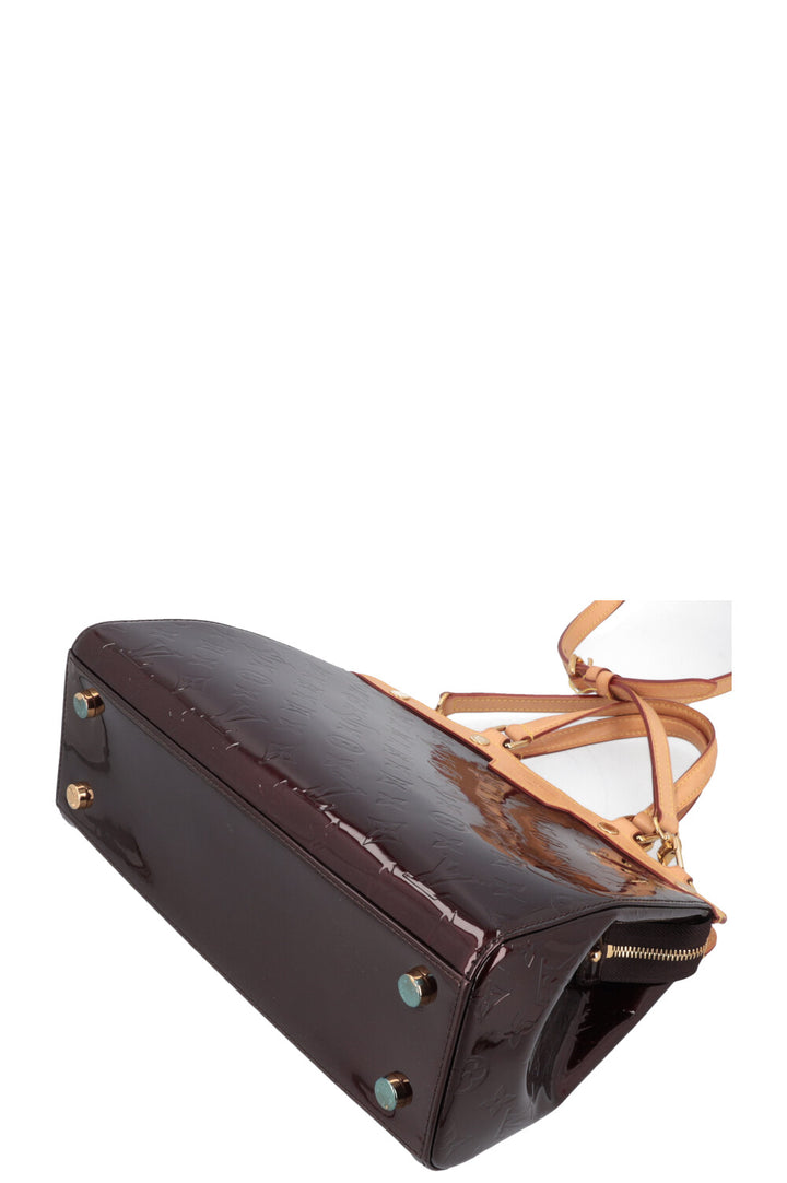 LOUIS VUITTON Brea Bag MM MNG Vernis Amarante