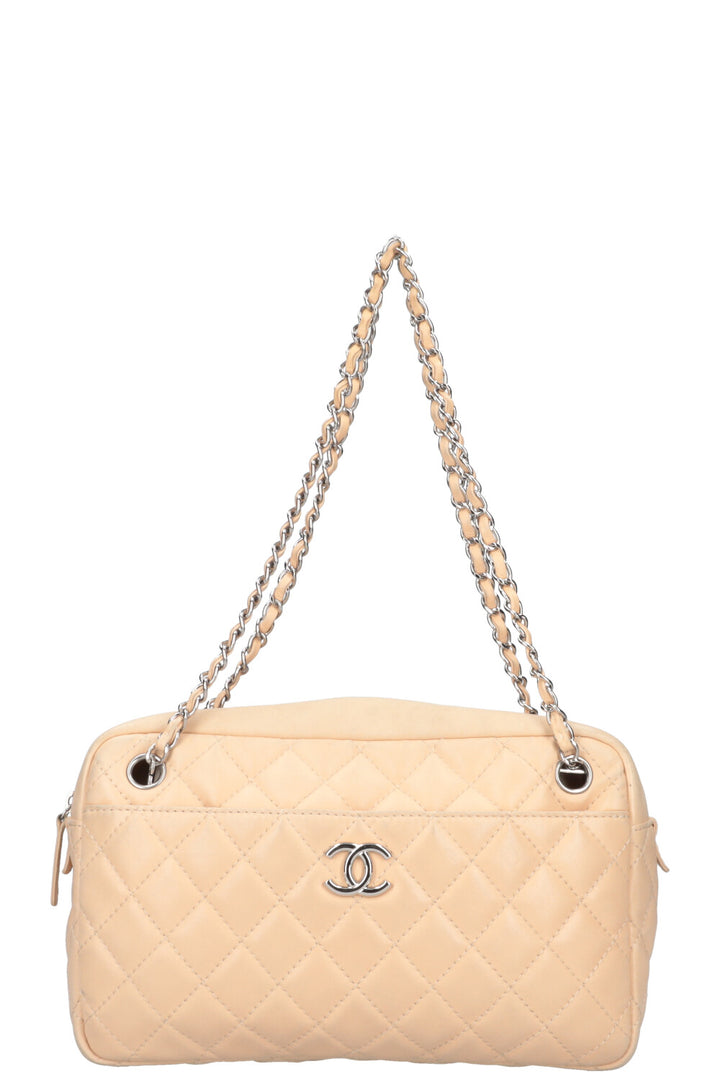 CHANEL Vintage Camera Quilted Shoulder Bag