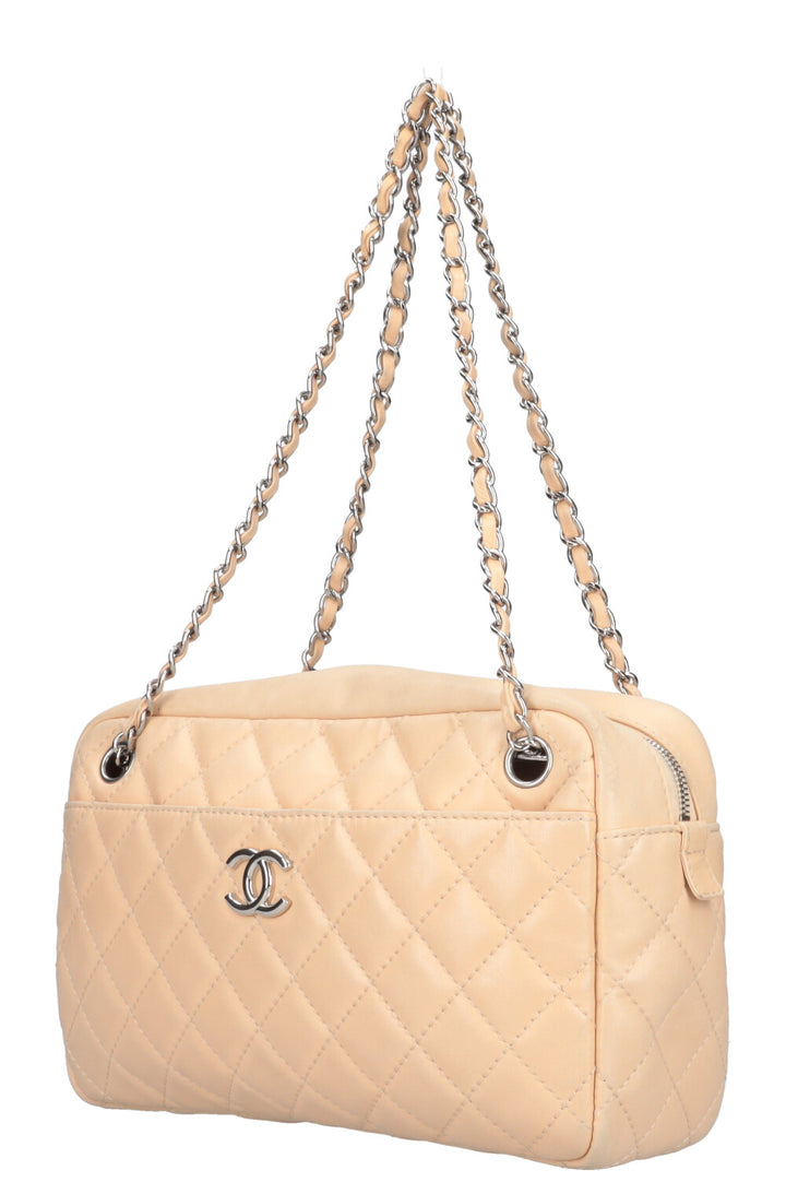 CHANEL Vintage Camera Quilted Shoulder Bag