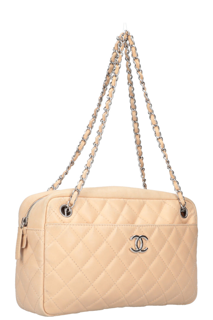 CHANEL Vintage Camera Quilted Shoulder Bag