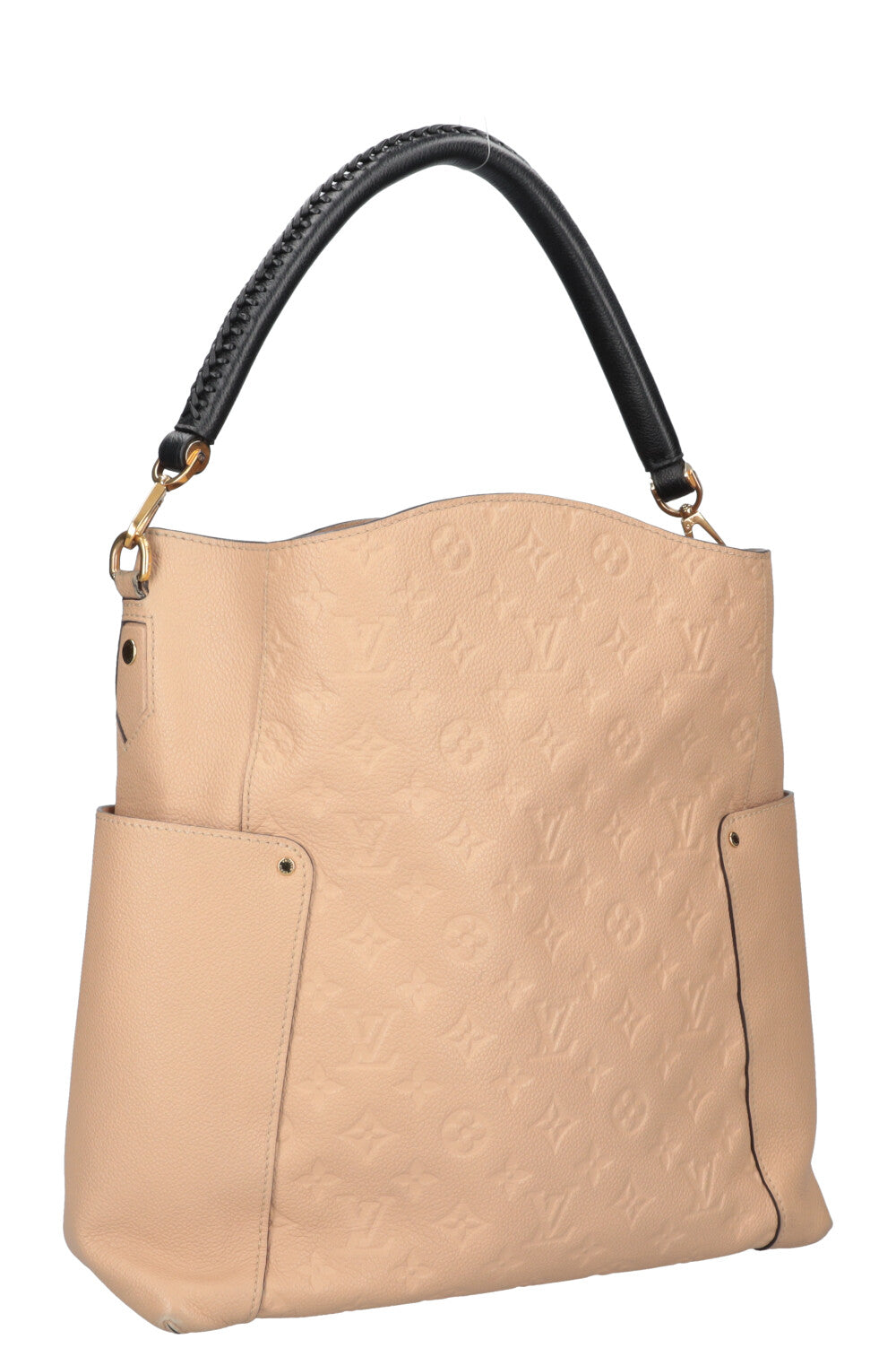 LOUIS VUITTON Bagatelle Bag Empreinte MNG Beige