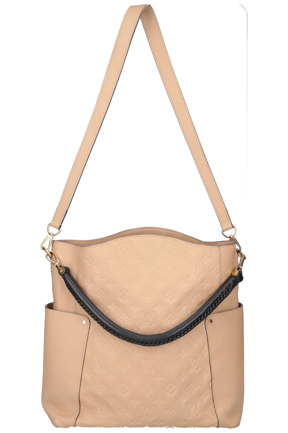 LOUIS VUITTON Bagatelle Bag Empreinte MNG Beige