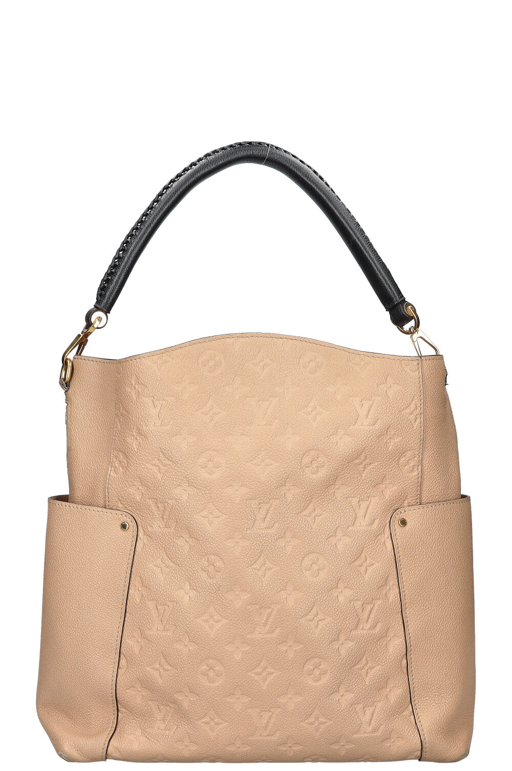 LOUIS VUITTON Bagatelle Bag Empreinte MNG Beige