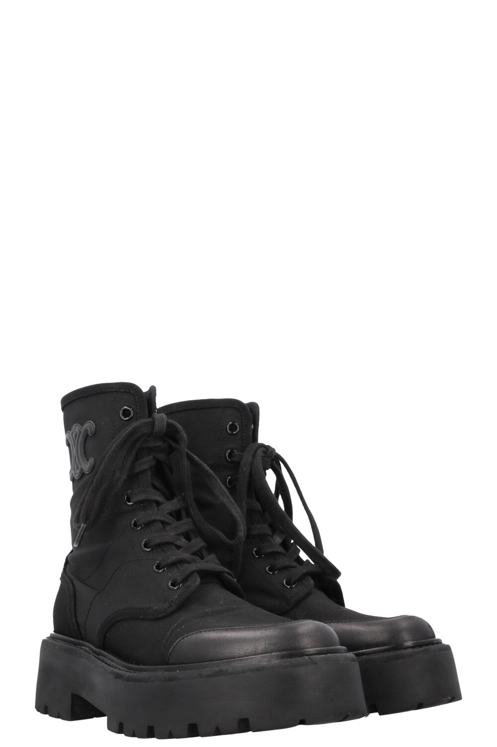 CELINE Triomphe Boots Nylon Black – REAWAKE