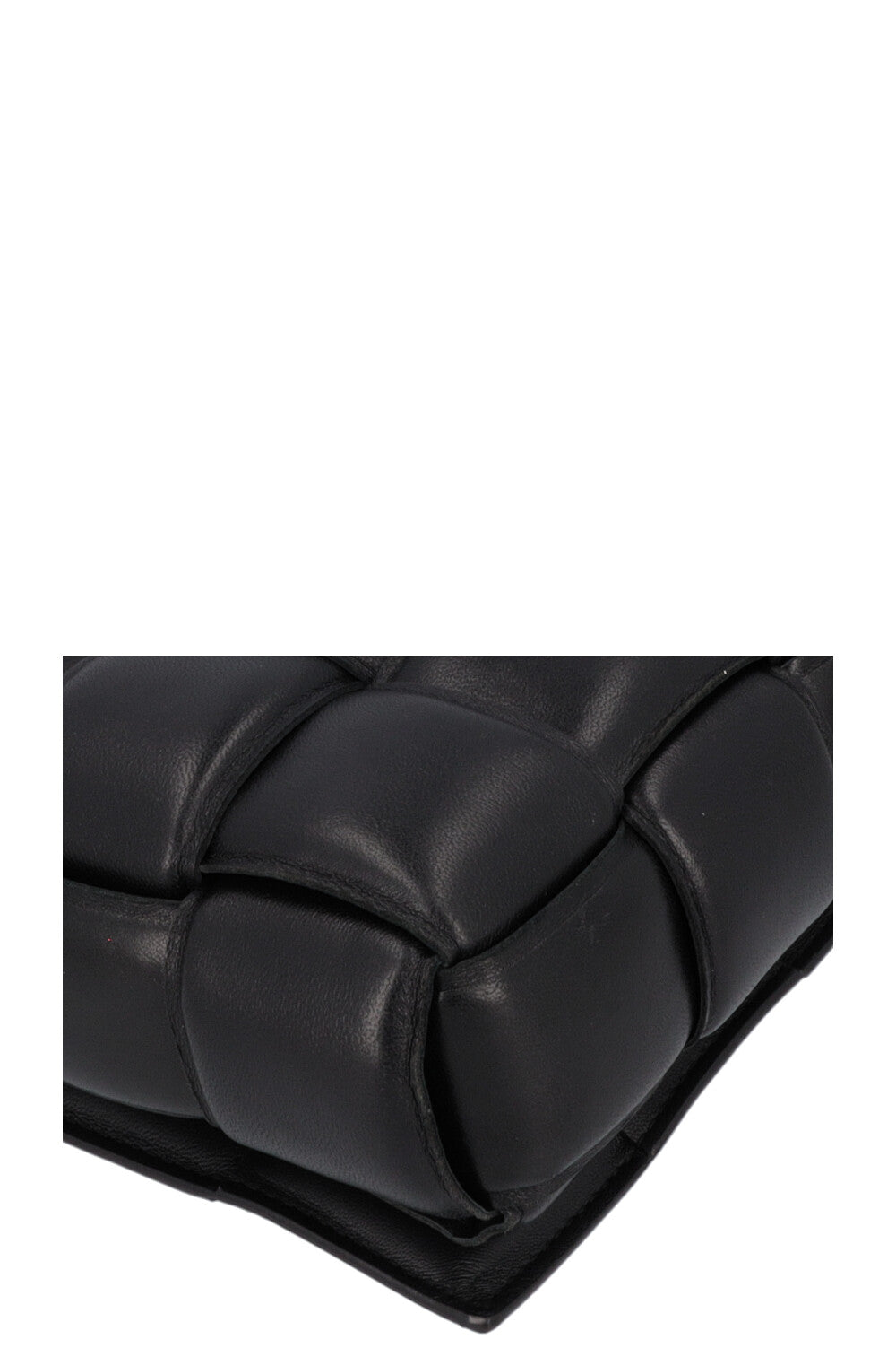 BOTTEGA VENETA Chain Cassette Bag Black Silver