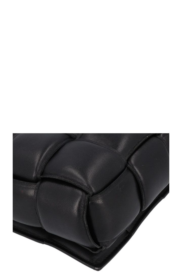 BOTTEGA VENETA Chain Cassette Bag Black Silver
