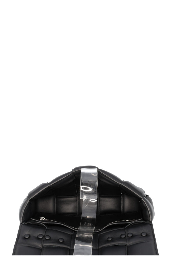 BOTTEGA VENETA Chain Cassette Bag Black Silver
