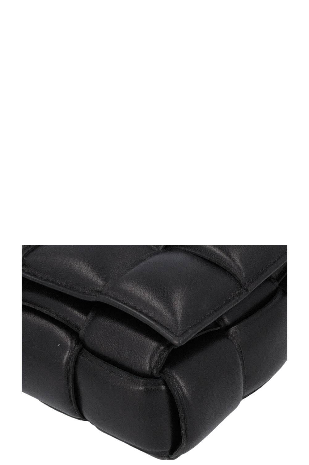BOTTEGA VENETA Chain Cassette Bag Black Silver