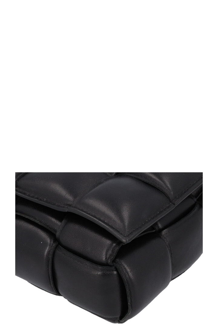 BOTTEGA VENETA Chain Cassette Bag Black Silver