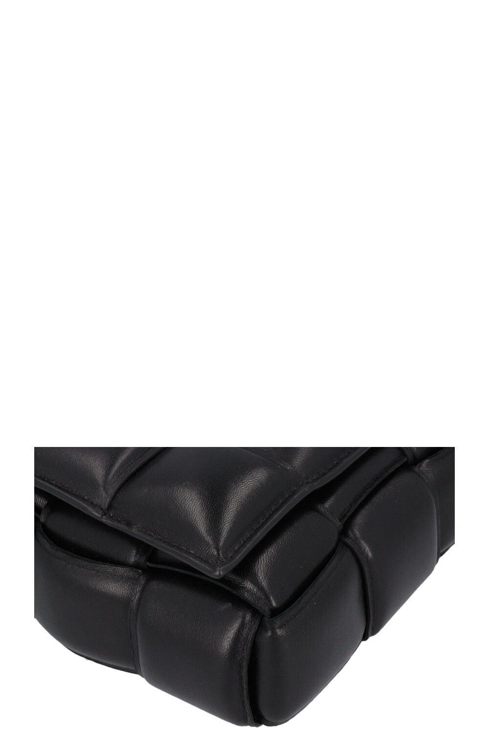 BOTTEGA VENETA Chain Cassette Bag Black Silver