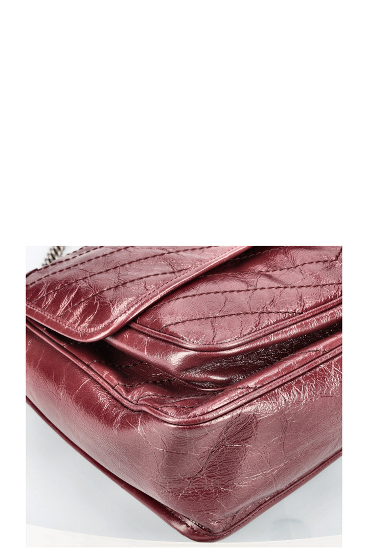 SAINT LAURENT Sac Niki moyen Bordeaux
