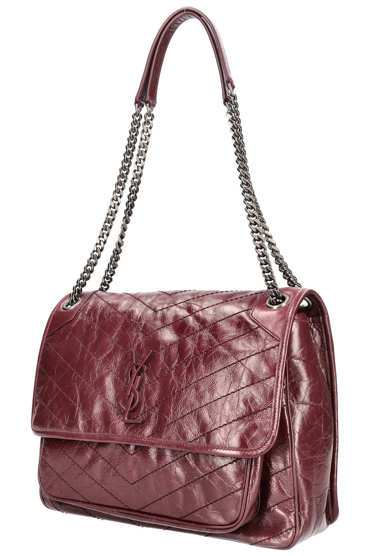 SAINT LAURENT Medium Niki Bag Bordeaux