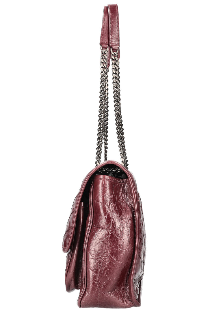 SAINT LAURENT Sac Niki moyen Bordeaux