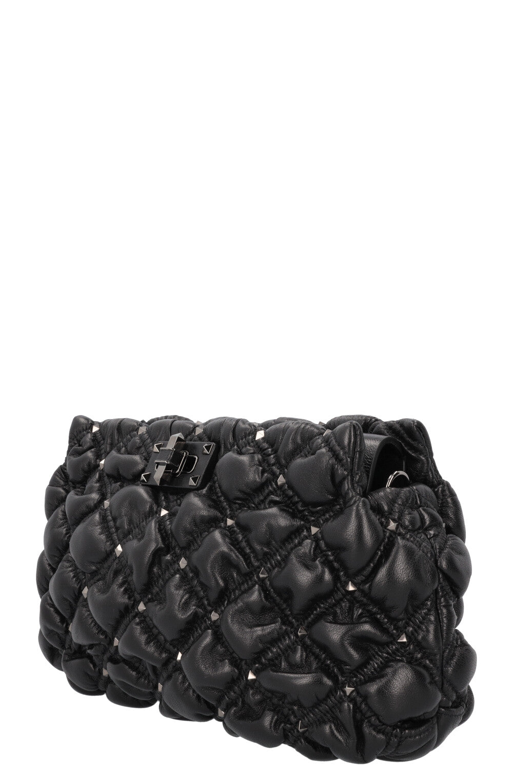 VALENTINO Rockstud Spikeme Crossbody Bag Black