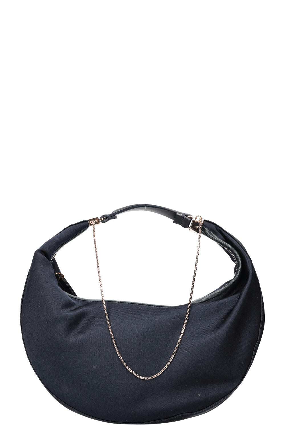 THE ROW Sling Bag Navy Satin