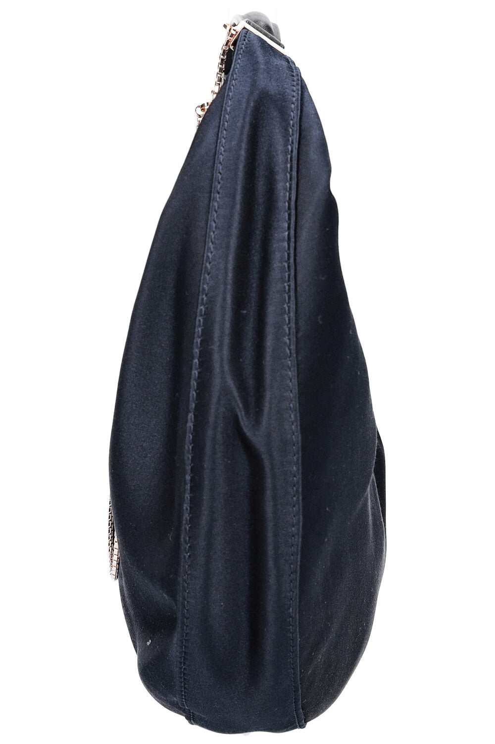 THE ROW Sling Bag Navy Satin