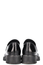 PRADA Logo Loafers Black