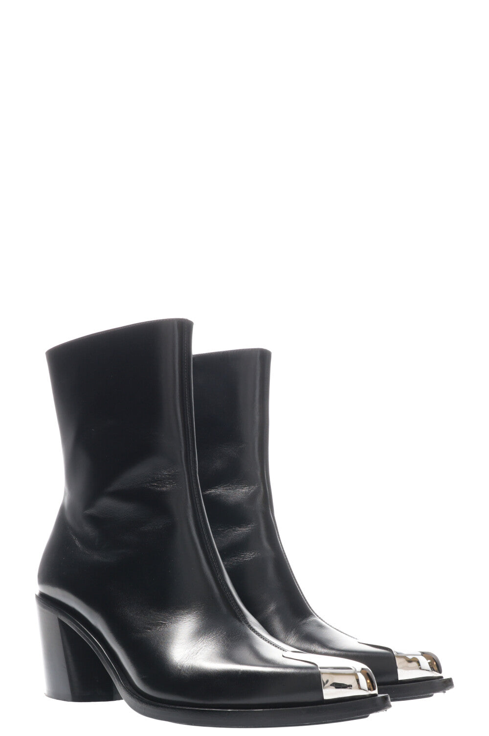 ALEXANDER MCQUEEN Punk Boots Black
