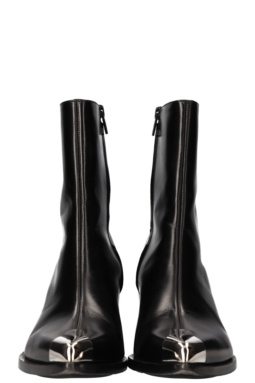 ALEXANDER MCQUEEN Punk Boots Black