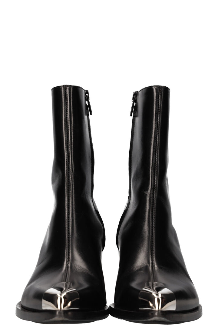 ALEXANDER MCQUEEN Punk Boots Black