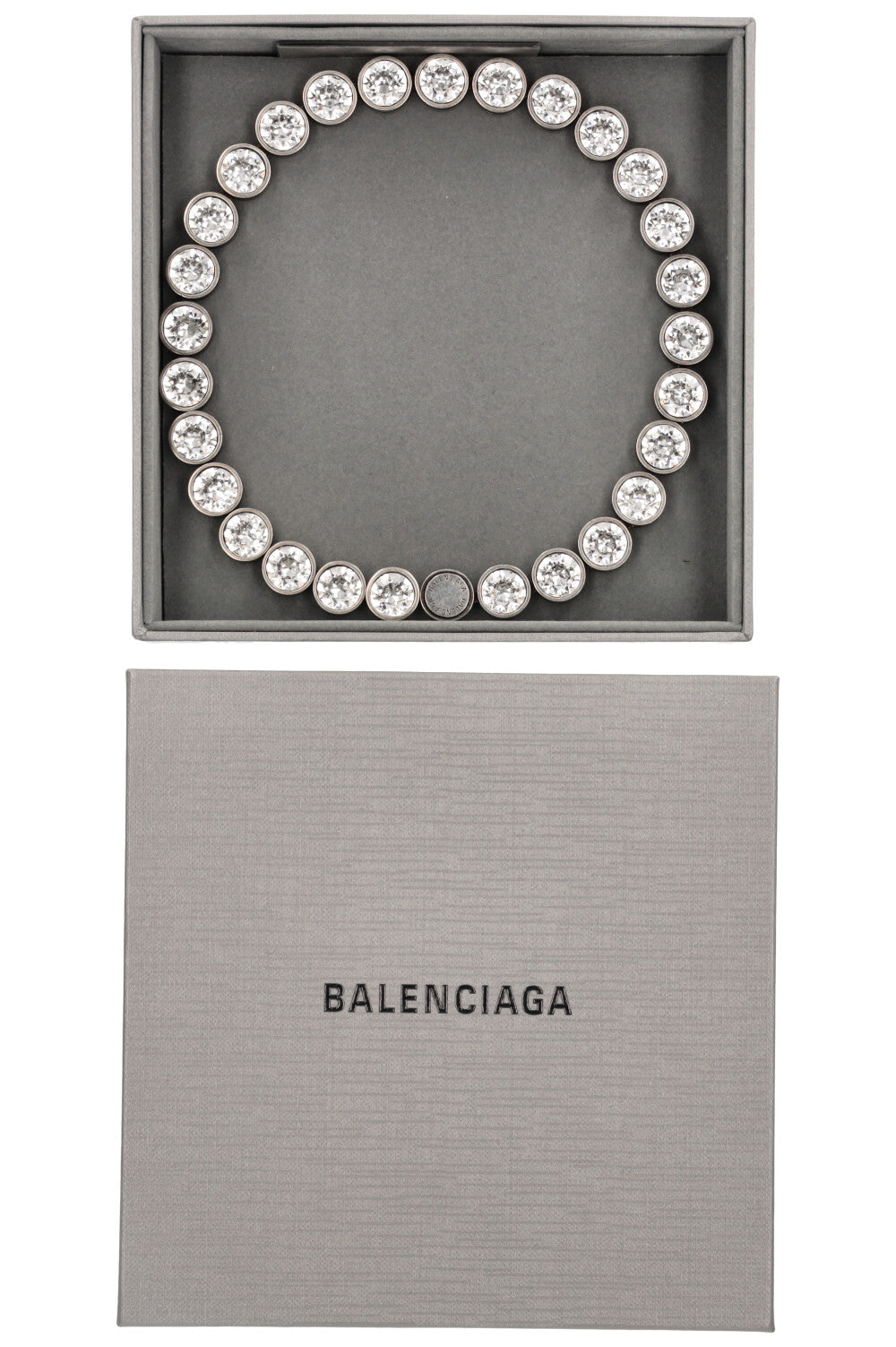 BALENCIAGA Dot Crystal Necklace